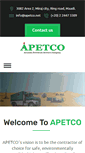 Mobile Screenshot of apetco.net