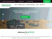 Tablet Screenshot of apetco.net